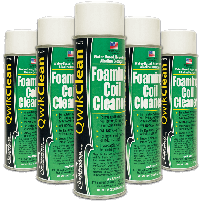 QwikClean®Foaming Coil Cleaner