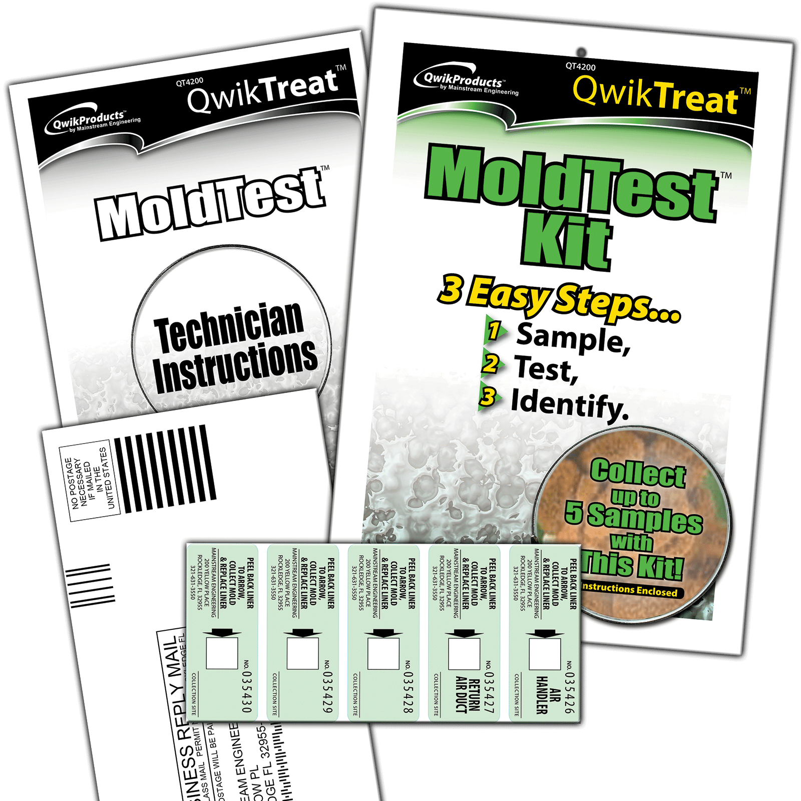 QwikTreat®Mold Test Kit 