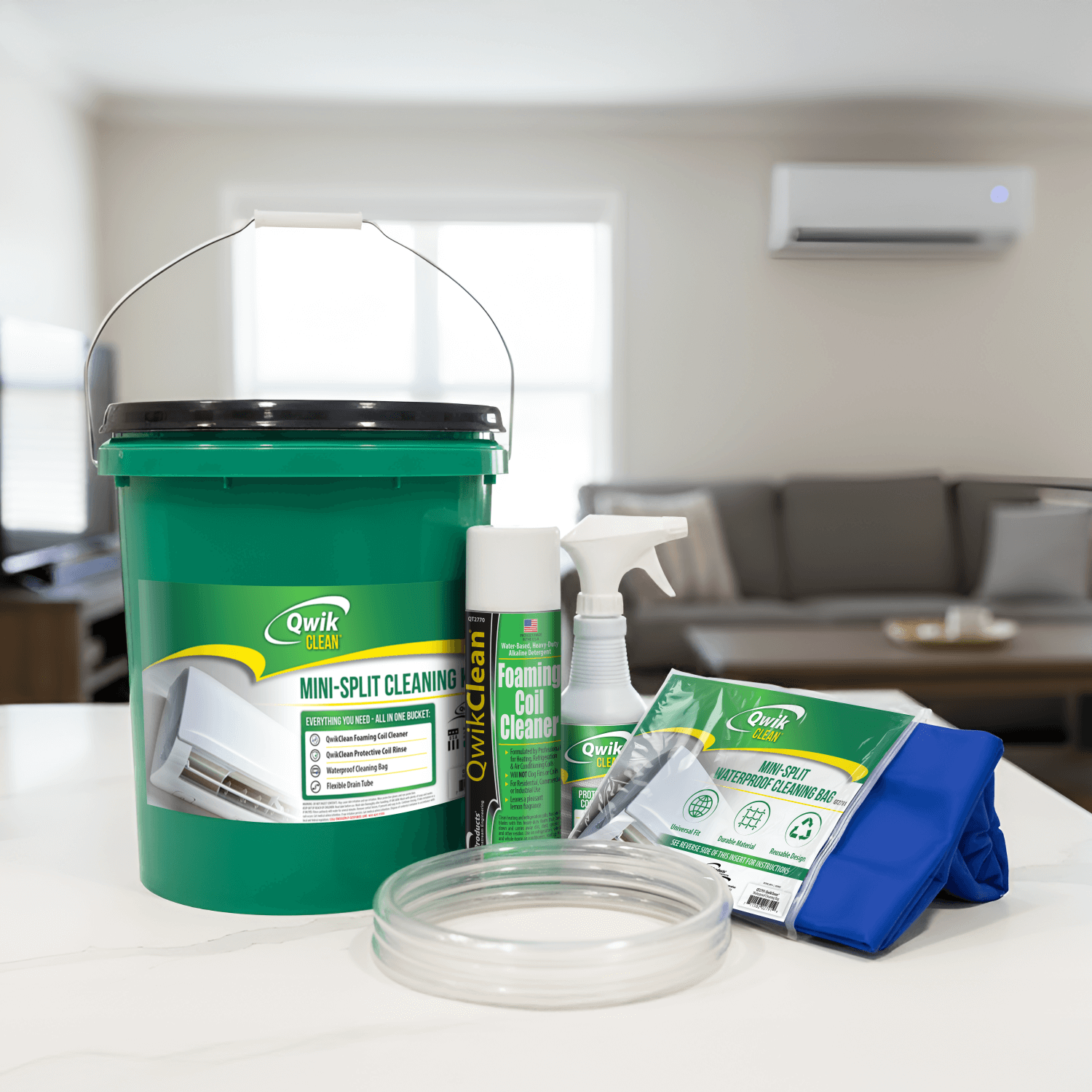 QwikClean - Mini-Split Cleaning Kit - Qwik.com